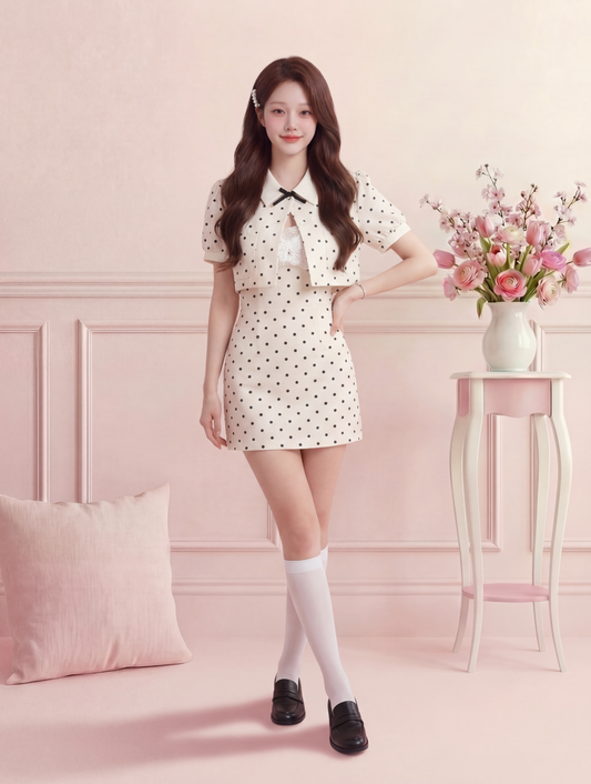 アンティークレース・ドットセットアップ