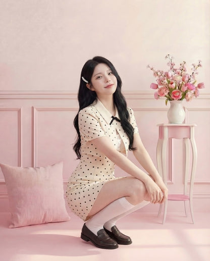 アンティークレース・ドットセットアップ