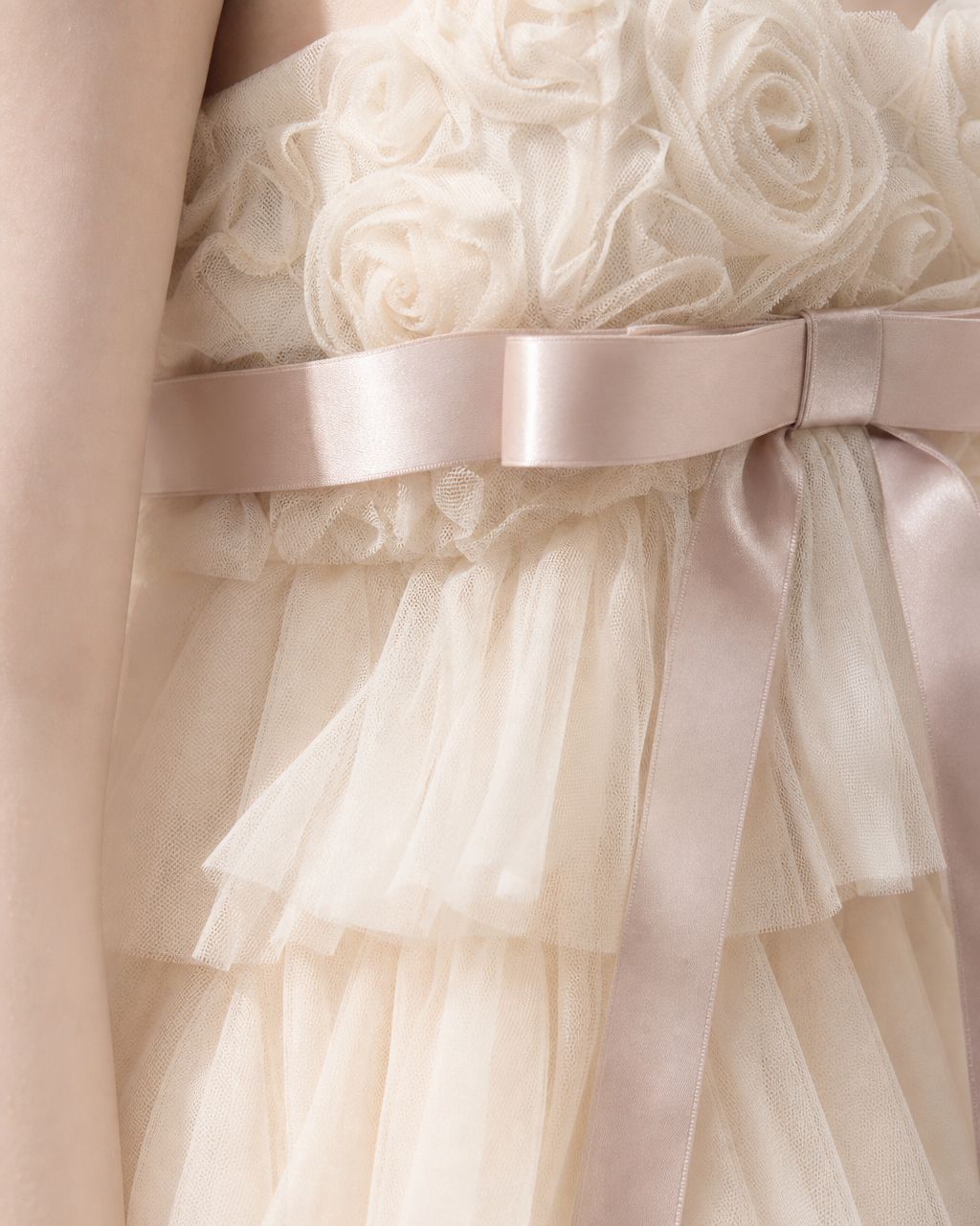 ローズダンス・チュールミニドレス