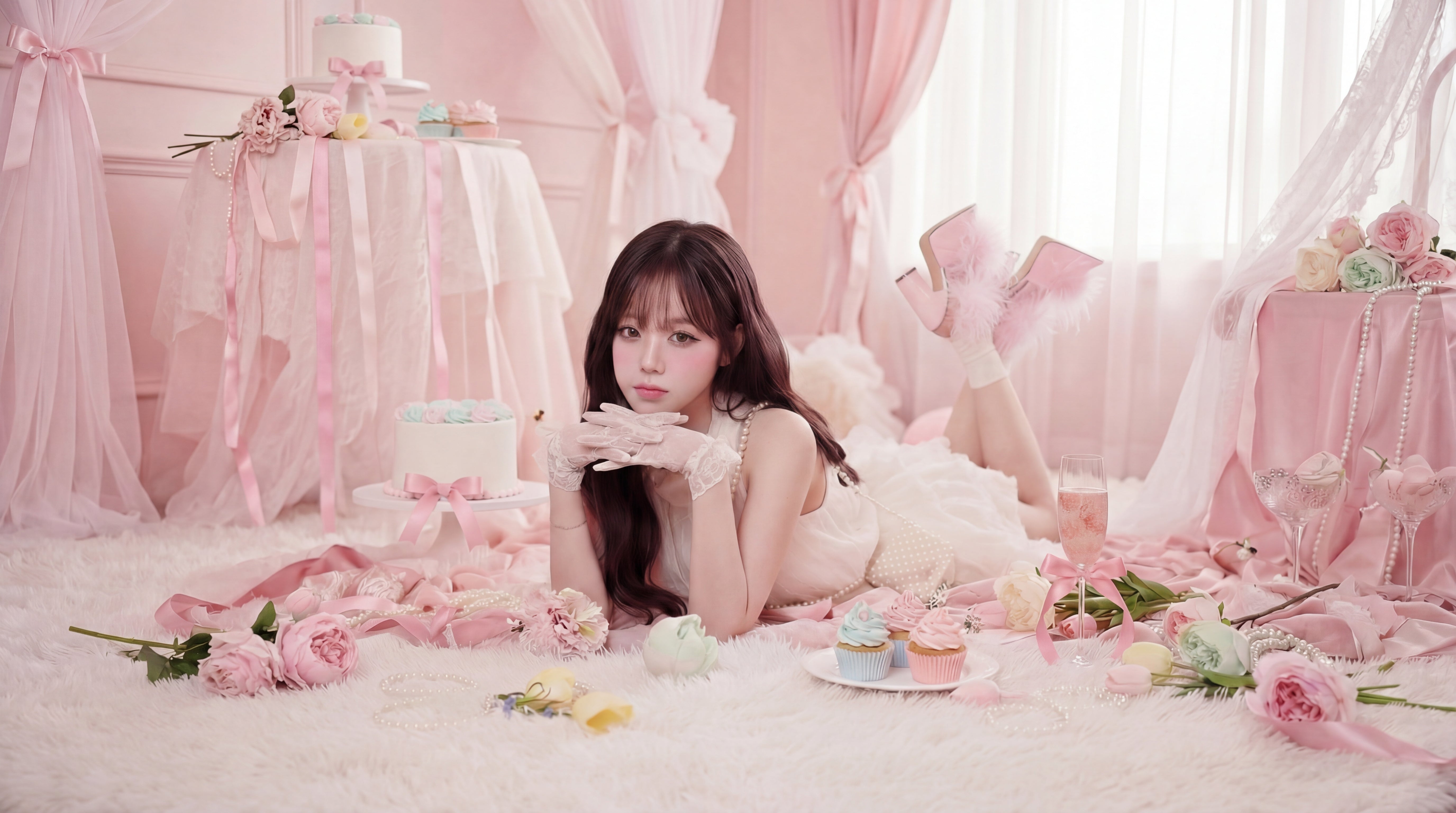 ♥️ かき ♥️美品 メゾンドシェリー グレイッシュブラウン １脚 Ｂ♥️ Maison Chérie / メゾン・シェリー