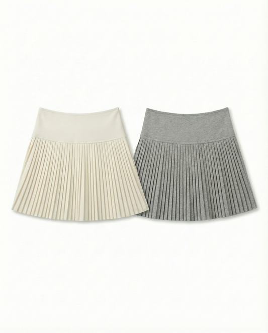 クラシックプリーツミニスカート