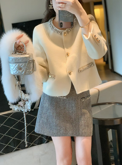 リュクスビジュー・ウールジャケット
