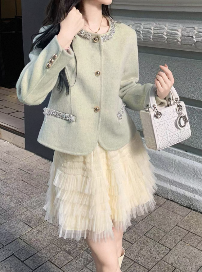 リュクスビジュー・ウールジャケット