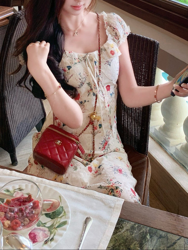 フレンチボタニカル・マキシワンピース